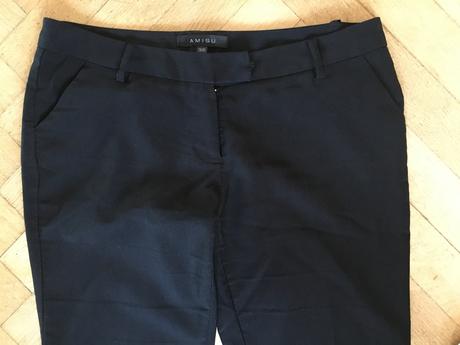 Dámské černé kalhoty vel. 38, amisu,38