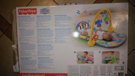 Fisher price kick gym hrací dečka s pianem,