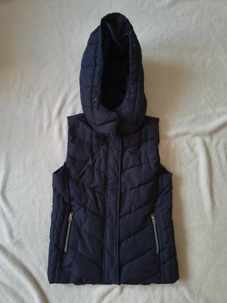 Vesta s odepínací kapucí, h&m,xs