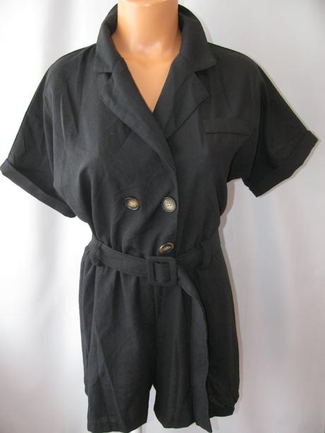 Dámský, kraťasový overal-cherry koko, m