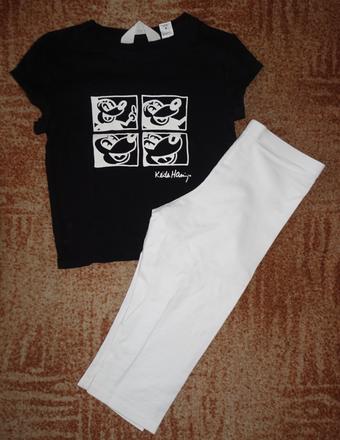 Dívčí letní set vel. 134-140, h&m,134