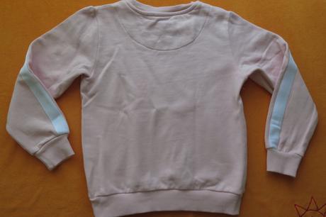 Mikina tepláková sv. růžová se zajíčkem, reserved,116