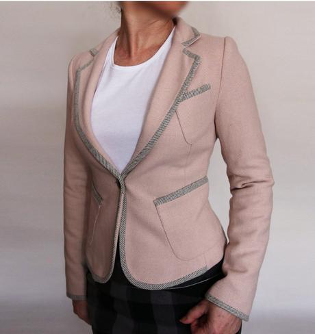 Luxusní teplejší sako hm vel. 34, h&m,xs