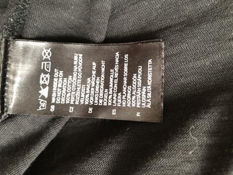 Tunika cerna se cvocky xs h&m, h&m,xs