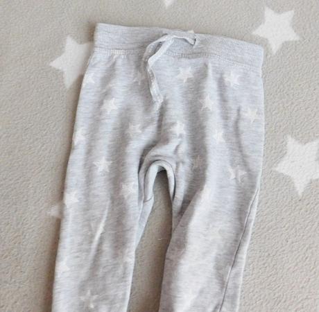 Hvězdičkové tepláčky h&m vel.68/74, h&m,74