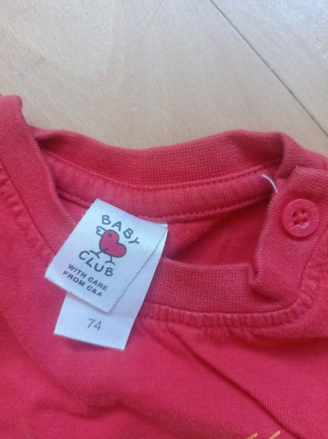 Triko krátký rukáv 74, baby club,74