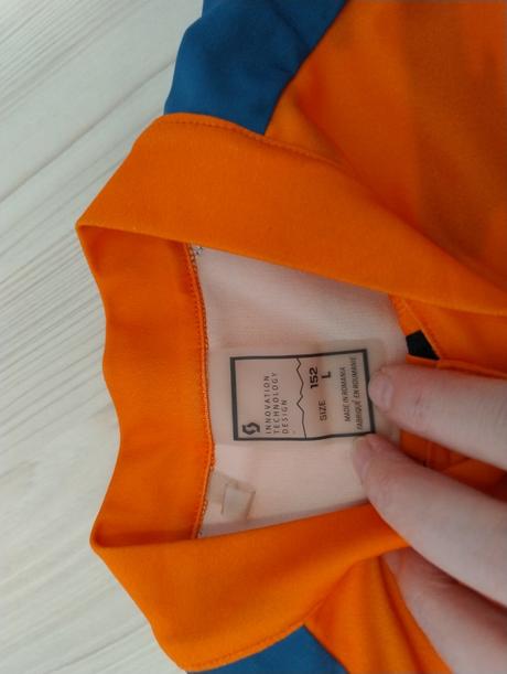 Dětský oranžový krátký dres scott vel. 152 (l), scott,146