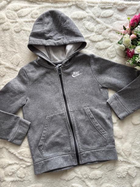K1/ mikina šedá - v.122/128, nike,122