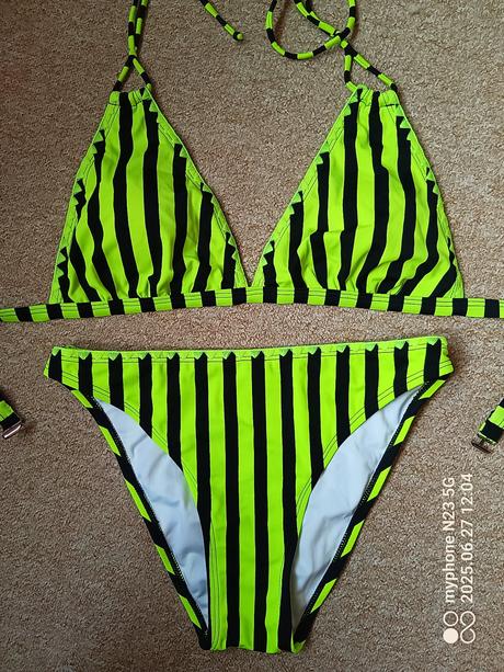 Plavky dvoudílné neón vel."m/l", m