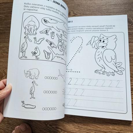 Kniha malý školáčik - fragment,