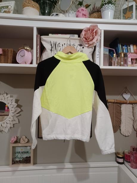 Sportovní neonová mikina, h&m,152