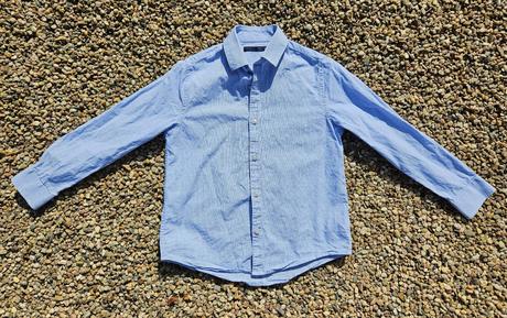 L291	chlapecká slavnostní košile s dl. r. vel. 128, next,128