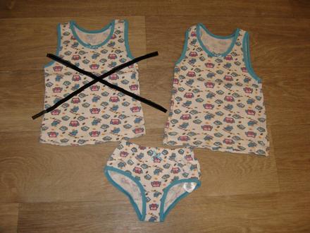 Košilky a kalhotky se sovami vel. 86/92, lupilu,86