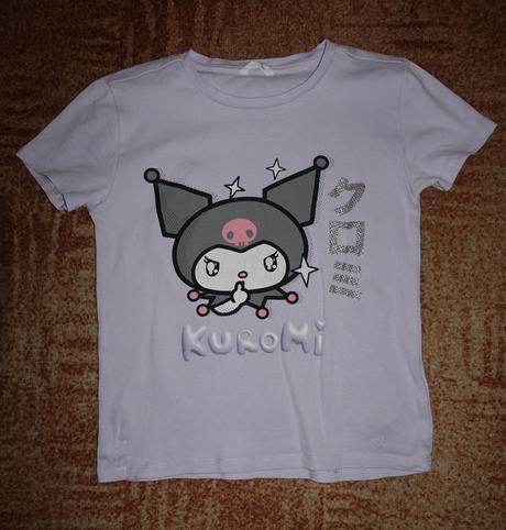 Tričko hello kitty kuromi vel. 146, reserved,146