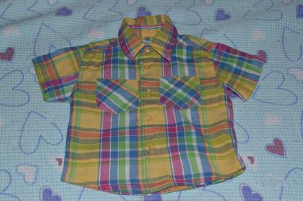 Bavlněná kostkatá košile, early days,80