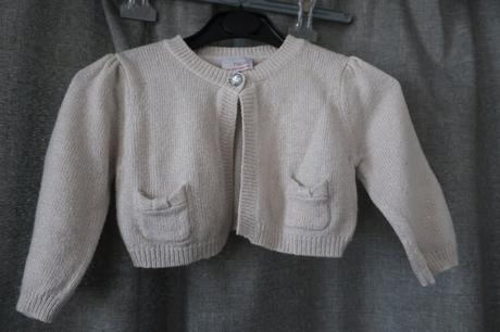 Dívčí šaty + bolerko vel. 86, george,86