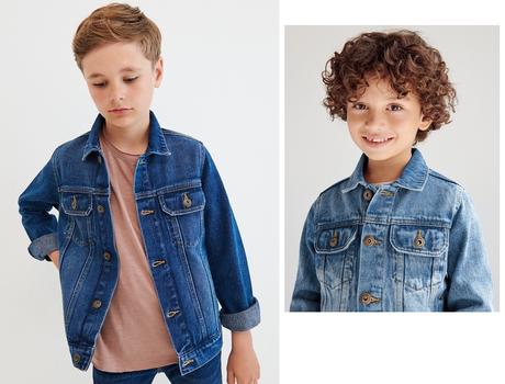 Riflová bunda klučičí džíska tmavá nebo světlá, reserved,164