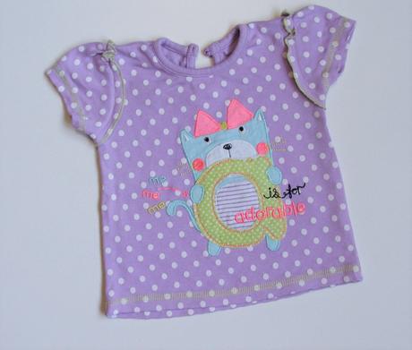 J615 dívčí triko s puntíky vel. 68, george,68