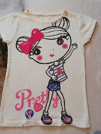 Triko s holčičkou vel. 3-4 roky., 104