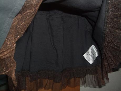 Suknička s volánom a flitrami next, next,110