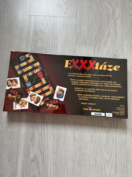 Stolní hra exxxtáze 18+, 