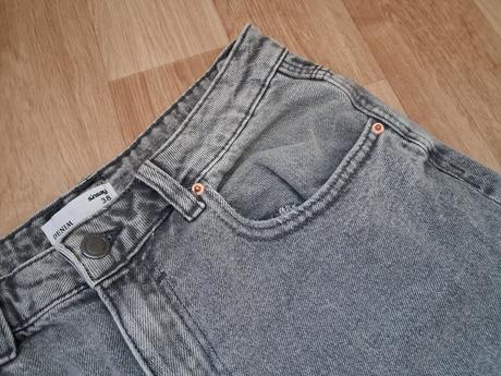 Šedé riflové kraťasy vel. s - m, sinsay,s