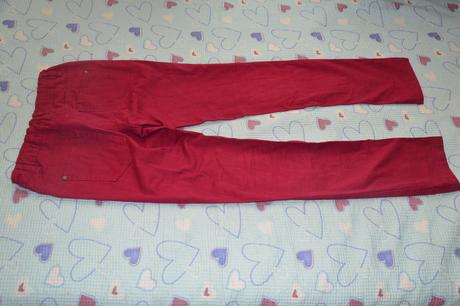 152 elastické kalhoty džíny vínové regulace v pase, crashone,152