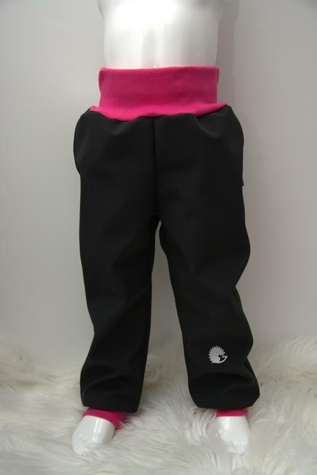 Rostoucí softshellové kalhoty - basic, vel. 80-158, 80 - 158