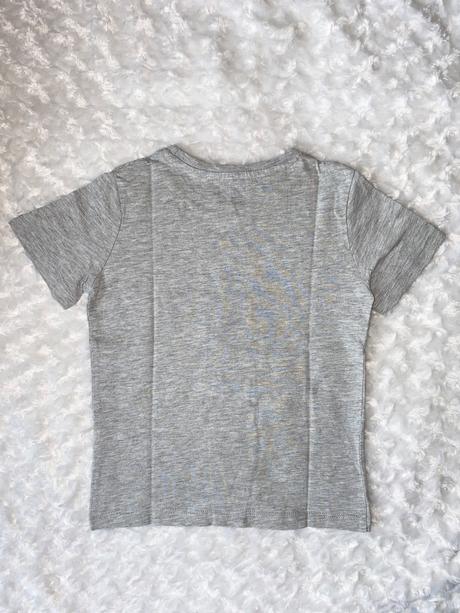 Šedé tričko h&m, h&m,104