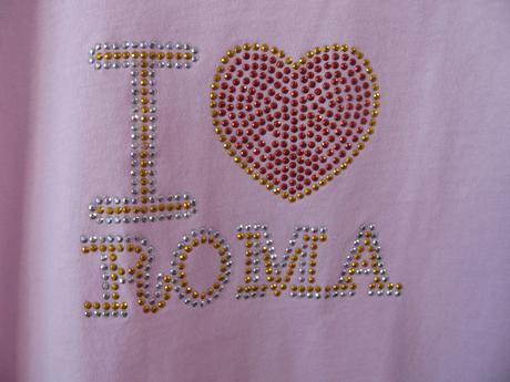 Růžové bavlněné tričko s pajetkami, 146