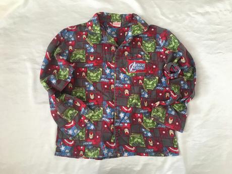 Vel. 140 pyžamový kabátek avengers, 140