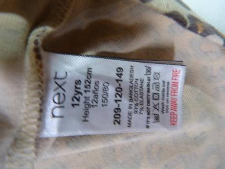 Bavlněné tričko vel.152, next,152