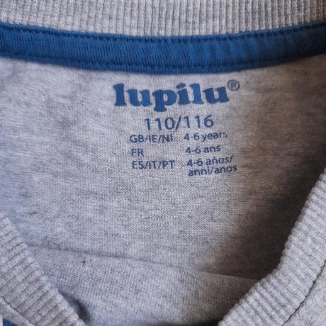 Dětské šedivé pyžamo, zn. lupilu, vel. 110/116, lupilu,110