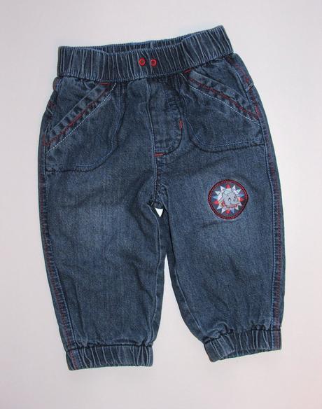 J244 podšité chlapecké rifle vel. 68, disney,68