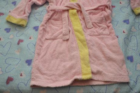 Růžový župan župánek sanetta, sanetta,128