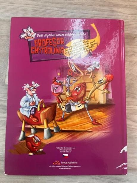 Kniha proferor chytrolín _sportovní den, 3d, 