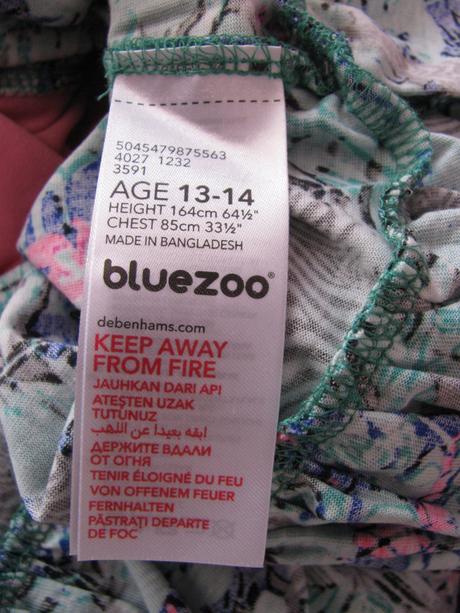 Pružné růžové šaty s barevnou volánkovou sukní, bluezoo,164