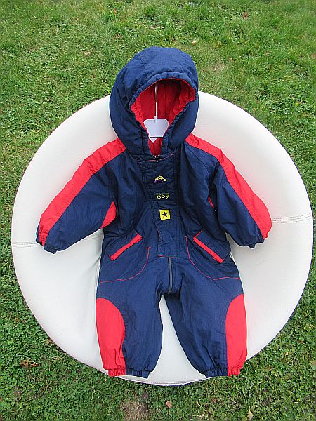 Vyteplená kombinéza, baby club,80