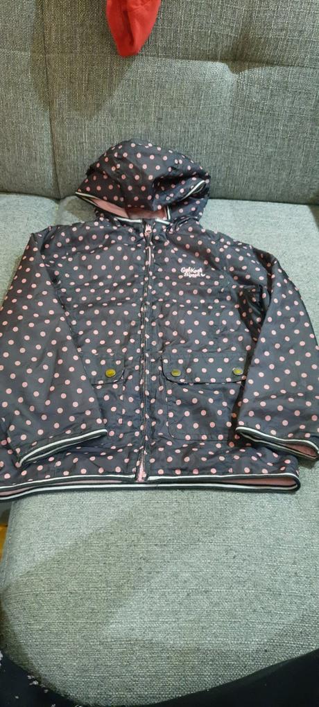 Dívčí lehká bunda, vel. cca 122, značky oshkosh., oshkosh,122