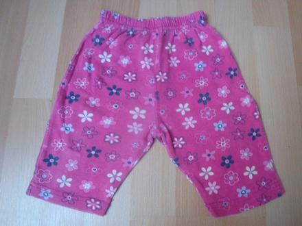 Kalhoty květované - růžové, george,68