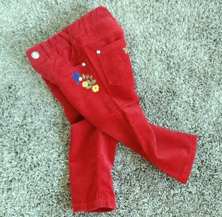 Kalhoty / sametovy manchester, marks & spencer,86