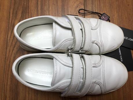 Dívčí kožené tenisky dolce&gabbana, dolce&gabbana,34