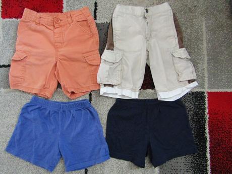 4 x kraťasy pro kluka zn.cherokee,lupilu vel.86/98, cherokee,92