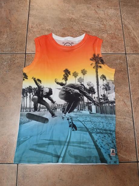 Tílko skate nation , vel. 134/140, 134