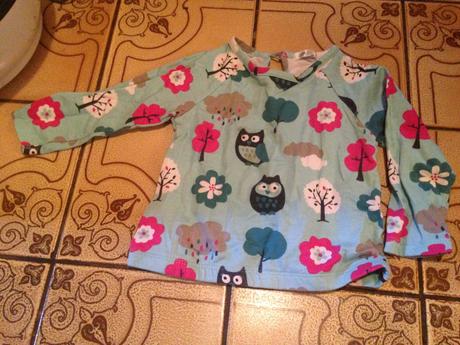 Dívčí halenka sovy, sovičky, pepco,80