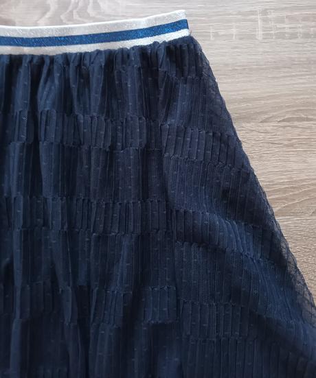 Tmavě modrá tylová sukně tchibo, tchibo,158
