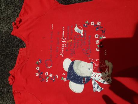 Dívčí tričko značky tu, velikost 12-18 měsíců, tu,80