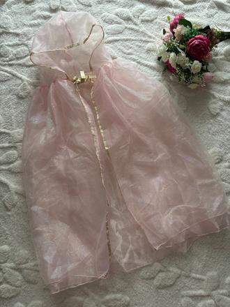 An26/ pelerína růžova - v.cca 4/6 let, 