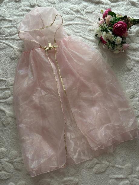 An26/ pelerína růžova - v.cca 4/6 let, 