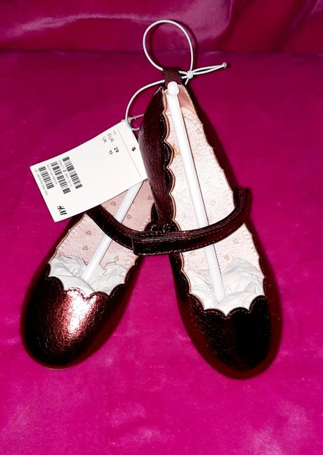 Koženkové balerinky, h&m,29